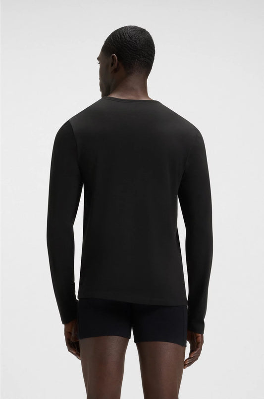 THREE-PACK OF UNDERWEAR T-SHIRTS IN COTTON WITH LOGOS