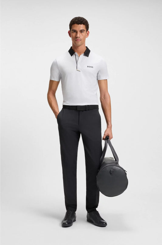 LEATHER TRAINERS WITH ODOUR-CONTROL LINING