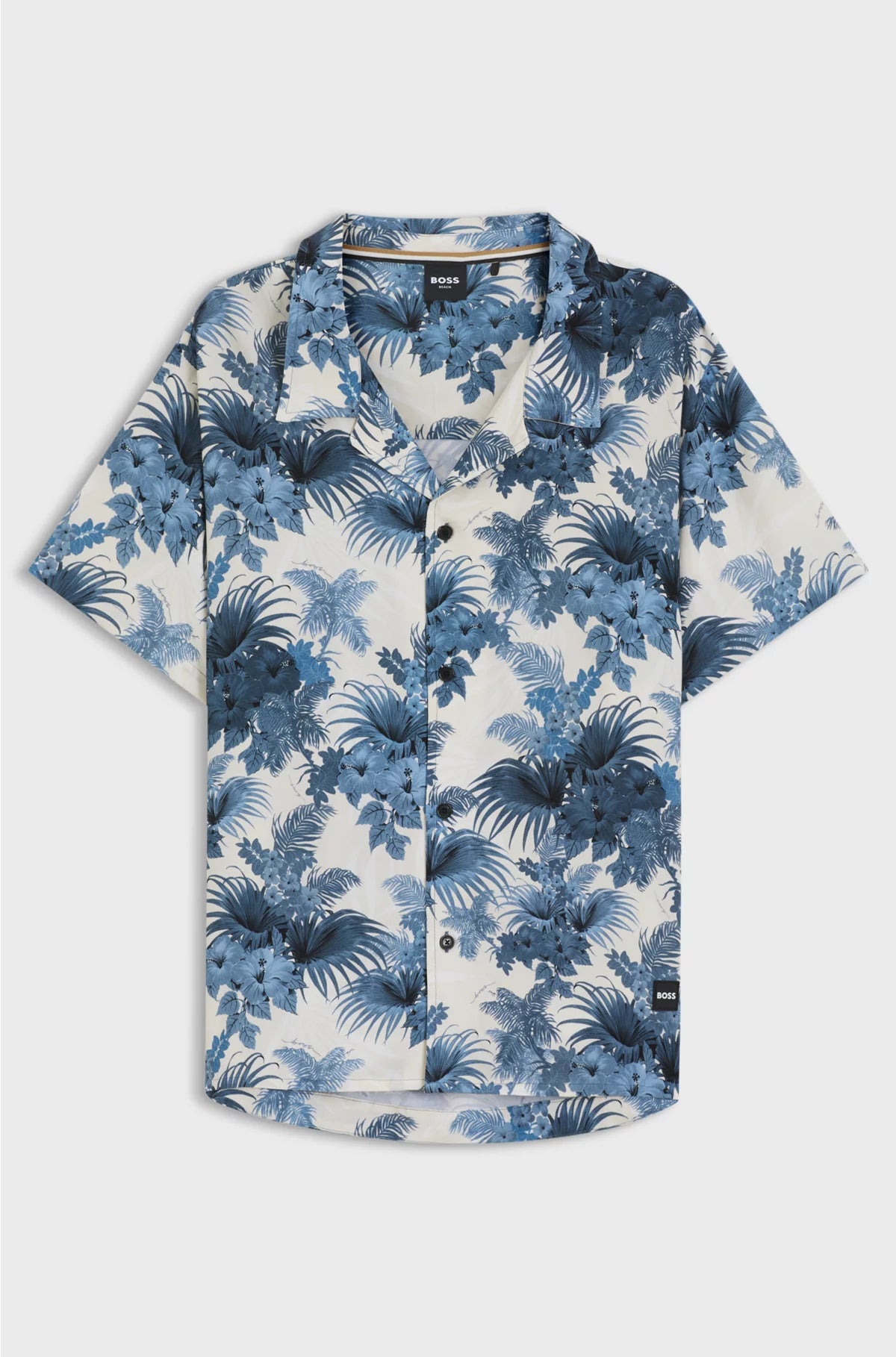 REGULAR-FIT SHIRT WITH MODERN PRINT
