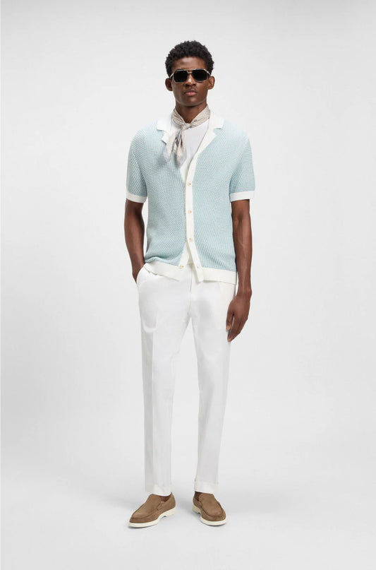 SUEDE LOAFERS WITH DEBOSSED LOGO