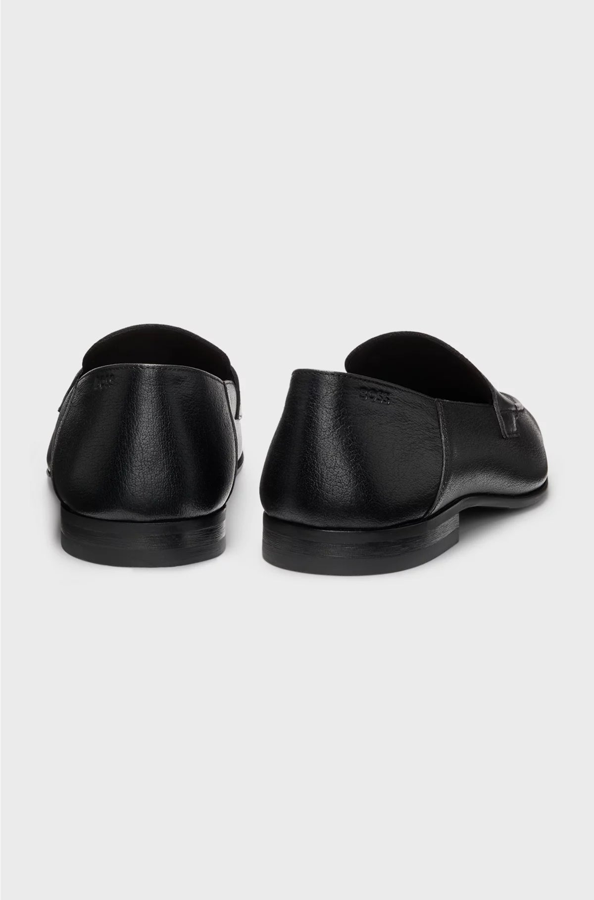 PENNY LOAFERS IN TUMBLED LEATHER