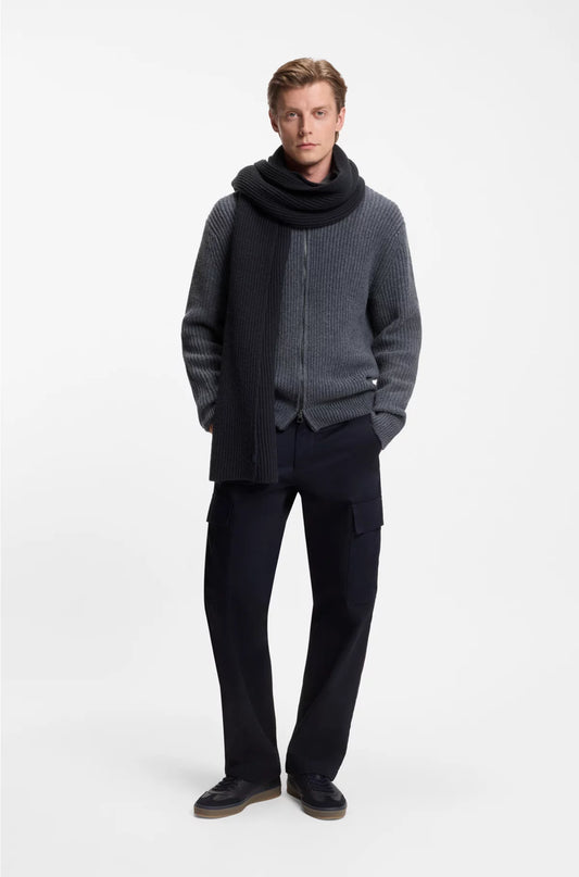 SCARF IN VIRGIN WOOL AND CASHMERE