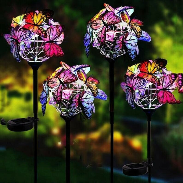 🔥49% OFF🔥Solar Stake Lights Butterflies Decor Lights ( BUY 1 GET 1 FREE )