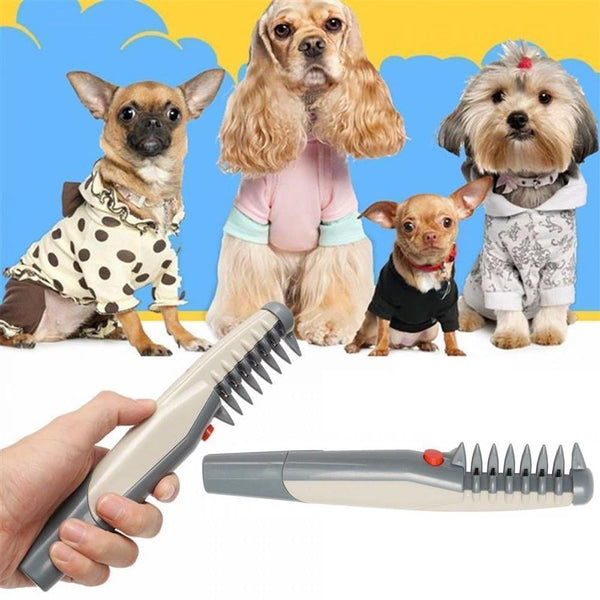 🎁 48% OF🔥🔥-ELECTRIC DOG CAT COMB HAIR TRIMMING GROOMING