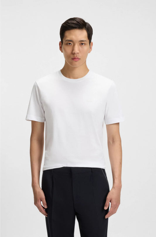 COTTON-JERSEY T-SHIRT WITH LOGO DETAIL