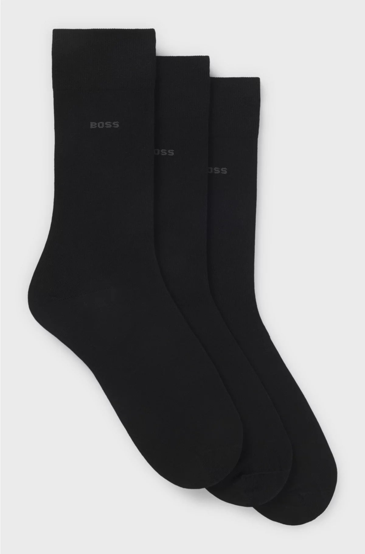 THREE-PACK OF REGULAR-LENGTH SOCKS IN STRETCH FABRIC
