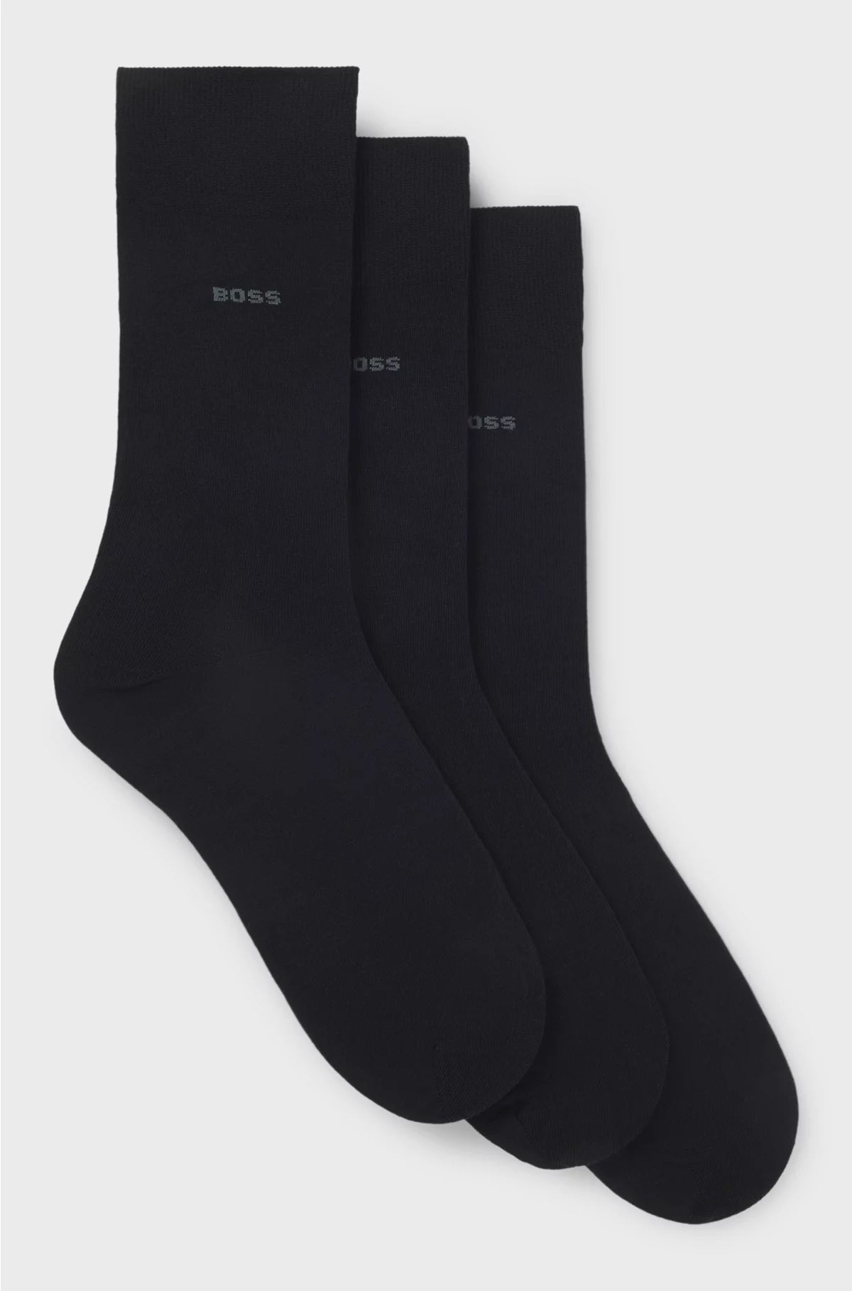 THREE-PACK OF REGULAR-LENGTH SOCKS IN STRETCH FABRIC