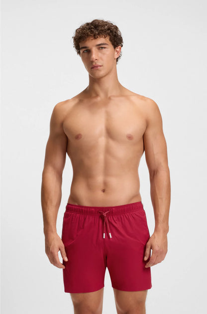 SWIM SHORTS WITH SIGNATURE STRIPE AND LOGO