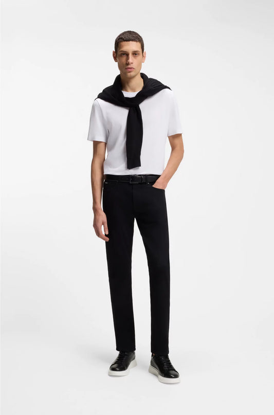 LEATHER TRAINERS WITH RUBBER OUTSOLE