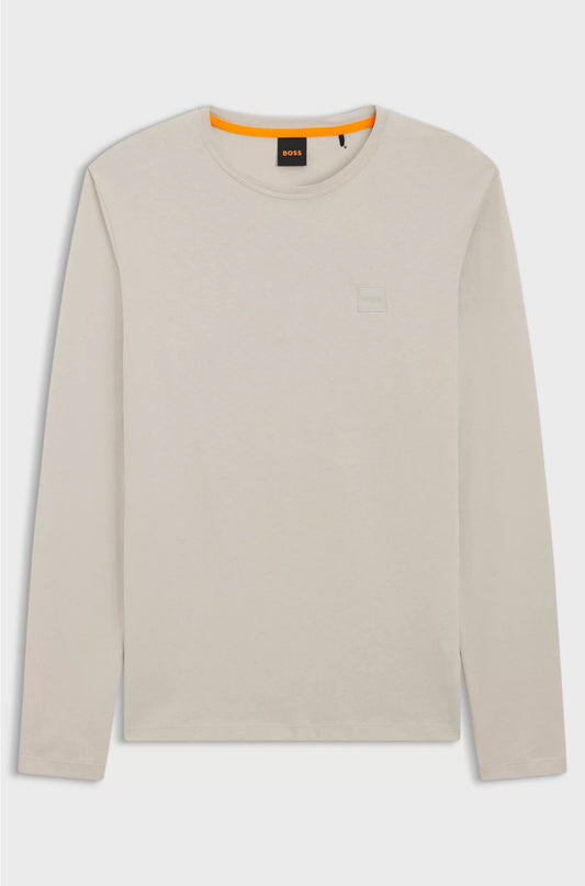 COTTON-JERSEY T-SHIRT WITH LOGO PATCH