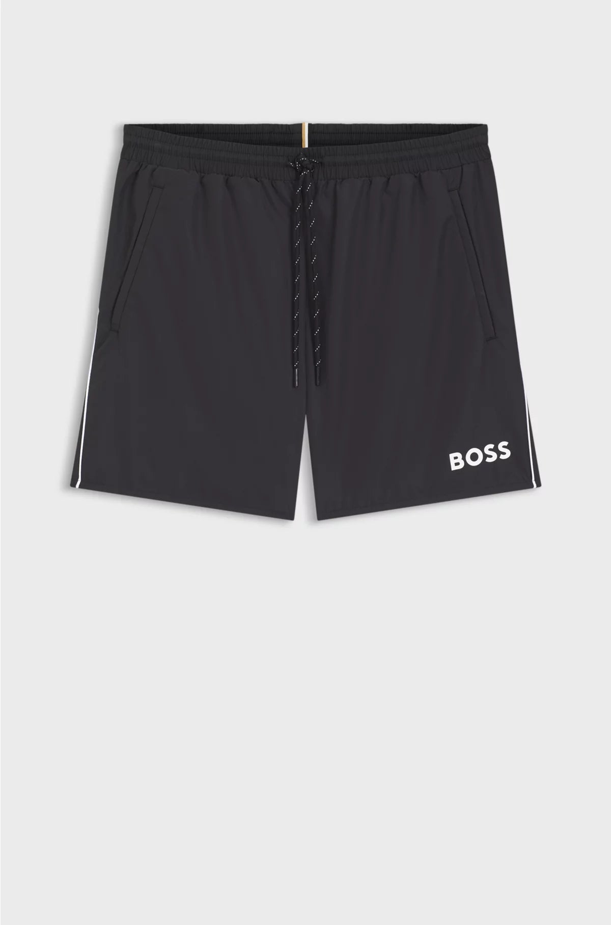 SWIM SHORTS WITH CONTRAST LOGO