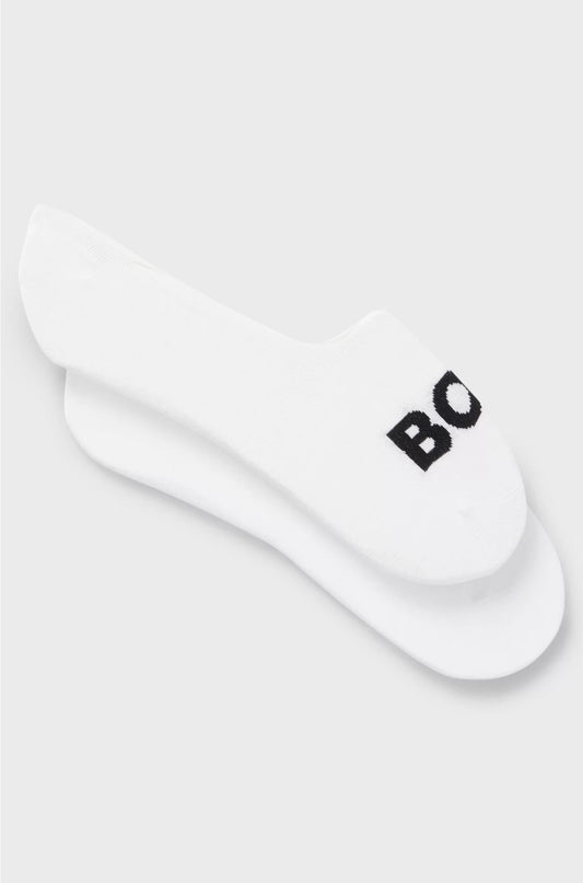 TWO-PACK OF INVISIBLE SOCKS IN A COTTON BLEND