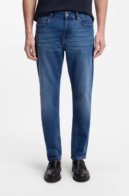 MAINE REGULAR-FIT JEANS IN BLUE SOFT-TOUCH DENIM