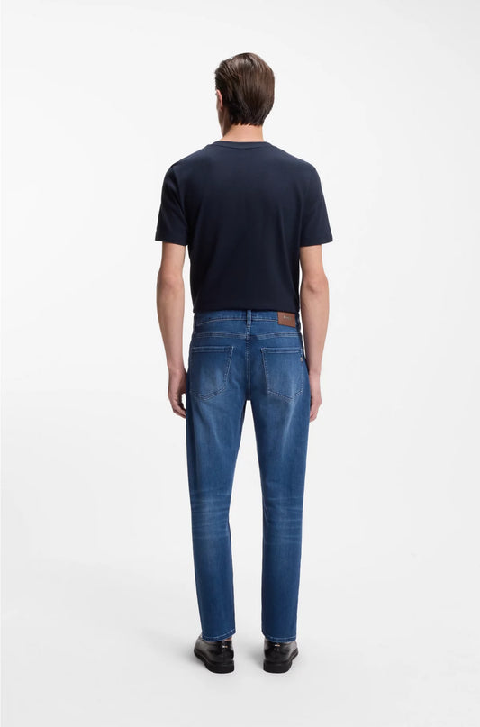 MAINE REGULAR-FIT JEANS IN BLUE SOFT-TOUCH DENIM