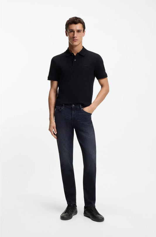 FAUX-LEATHER TRAINERS WITH PLAIN AND GRAINED TEXTURES