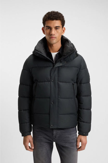 REGULAR-FIT PUFFER JACKET IN WATER-REPELLENT FABRIC