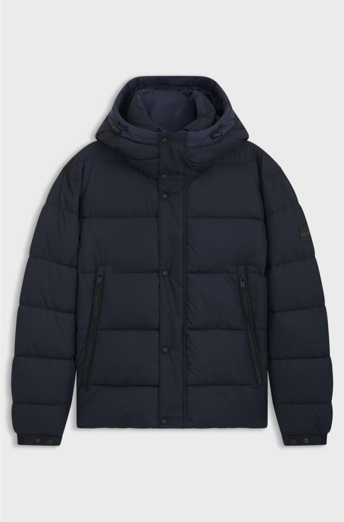 REGULAR-FIT PUFFER JACKET IN WATER-REPELLENT FABRIC