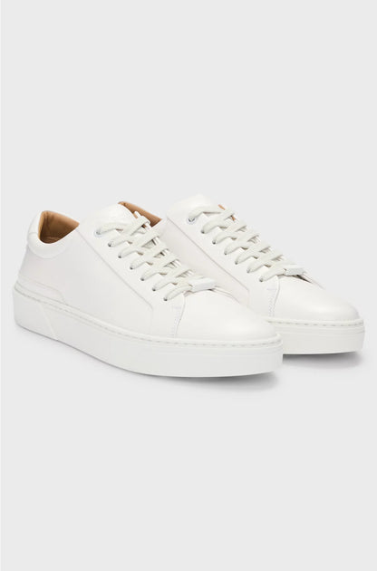 GARY TRAINERS WITH LEATHER UPPERS