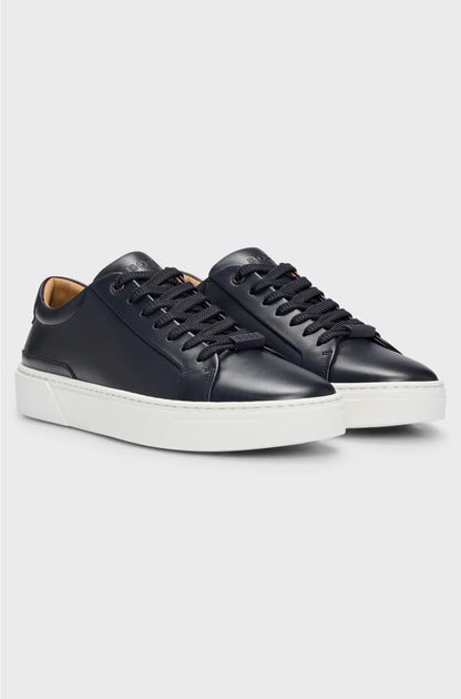 GARY TRAINERS WITH LEATHER UPPERS