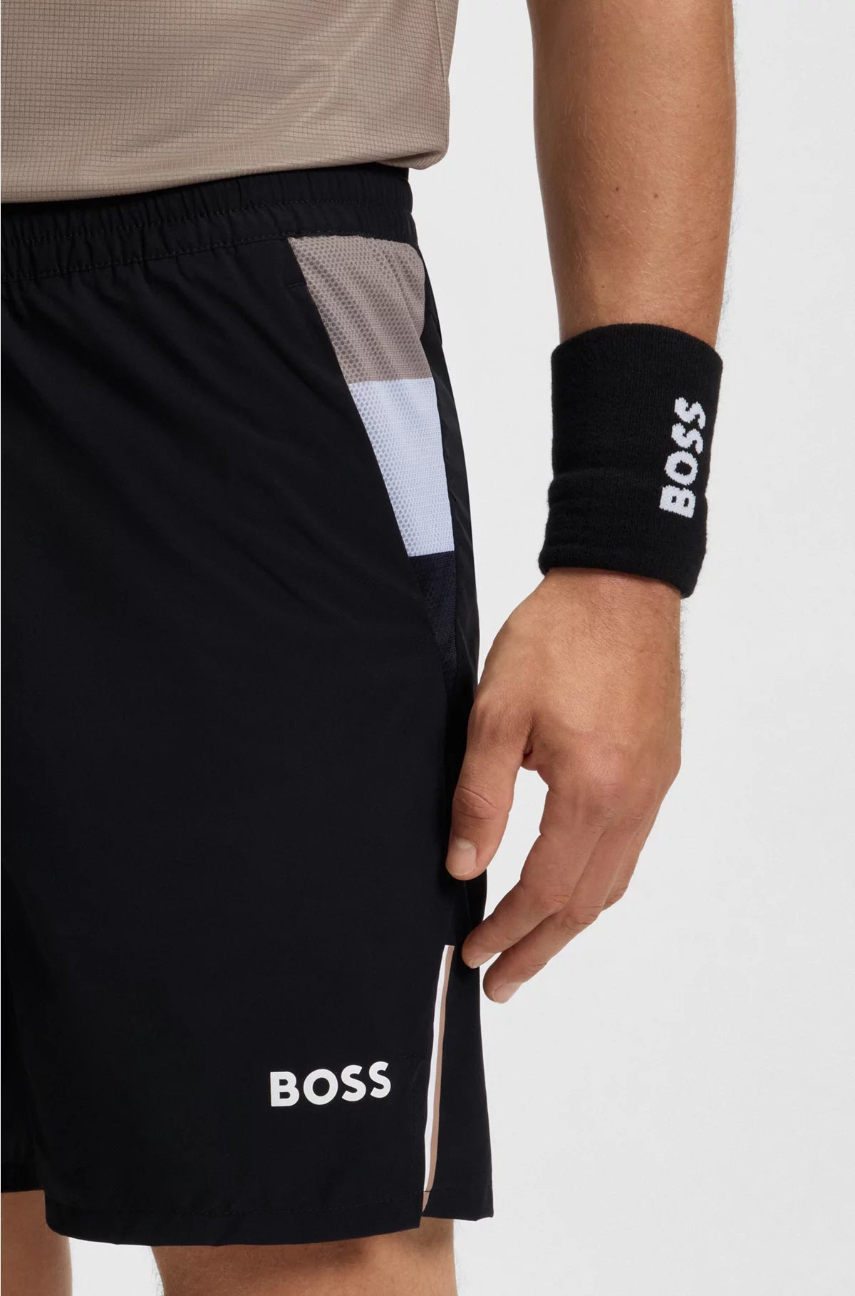 ACTIVE TENNIS SHORTS IN STRETCH FABRIC WITH MOISTURE MANAGEMENT