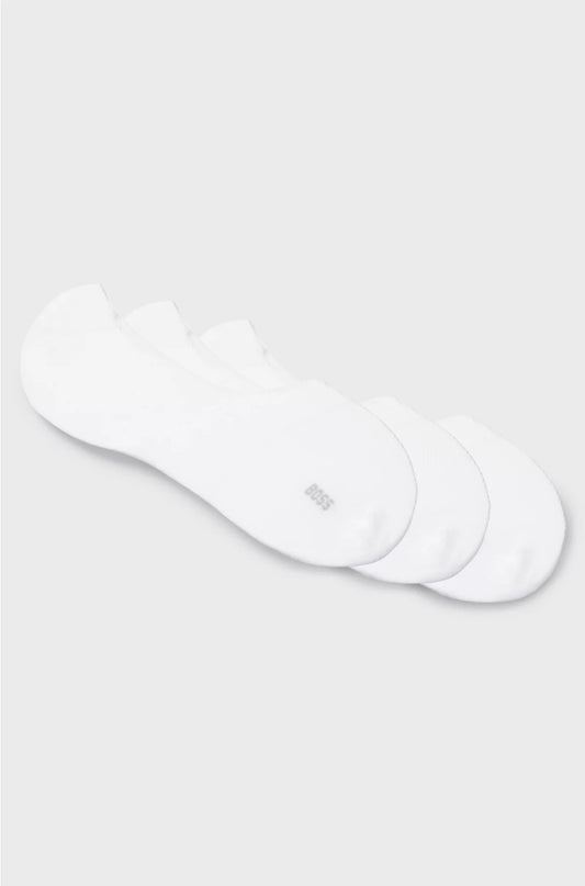 THREE-PACK OF INVISIBLE SOCKS IN A COTTON BLEND