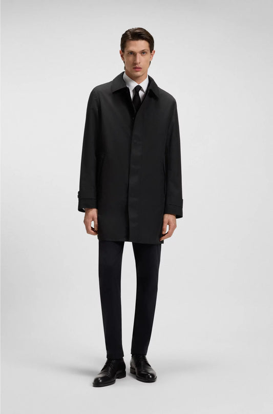 GORE-TEX? WATER-REPELLENT COAT WITH CONCEALED CLOSURE