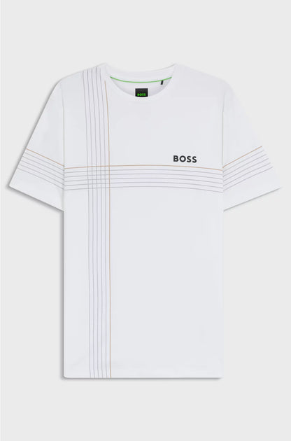 ACTIVE STRETCH-JERSEY SLIM-FIT T-SHIRT WITH MOISTURE MANAGEMENT