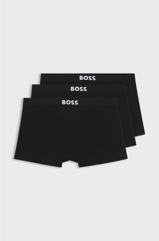 THREE-PACK OF TRUNKS IN STRETCH COTTON