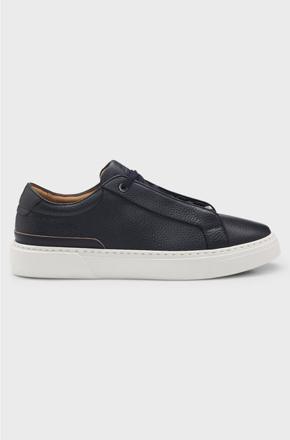 GARY TRAINERS IN GRAINED LEATHER