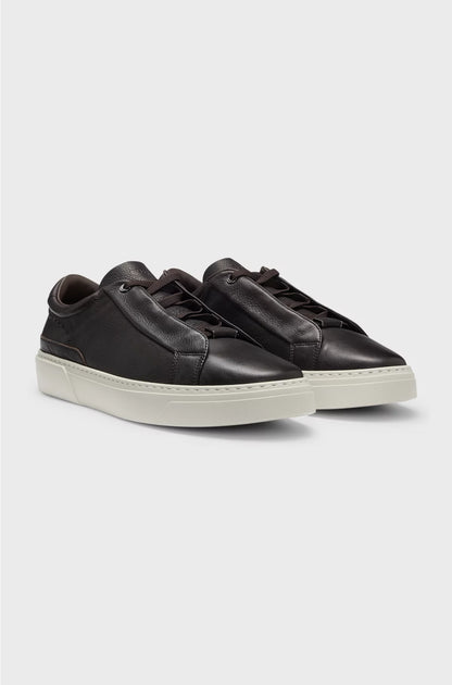 GARY GRAINED-LEATHER TRAINERS WITH XL EXTRALIGHT? OUTSOLE
