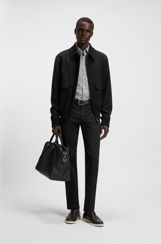 COAT WITH TWO-WAY ZIP