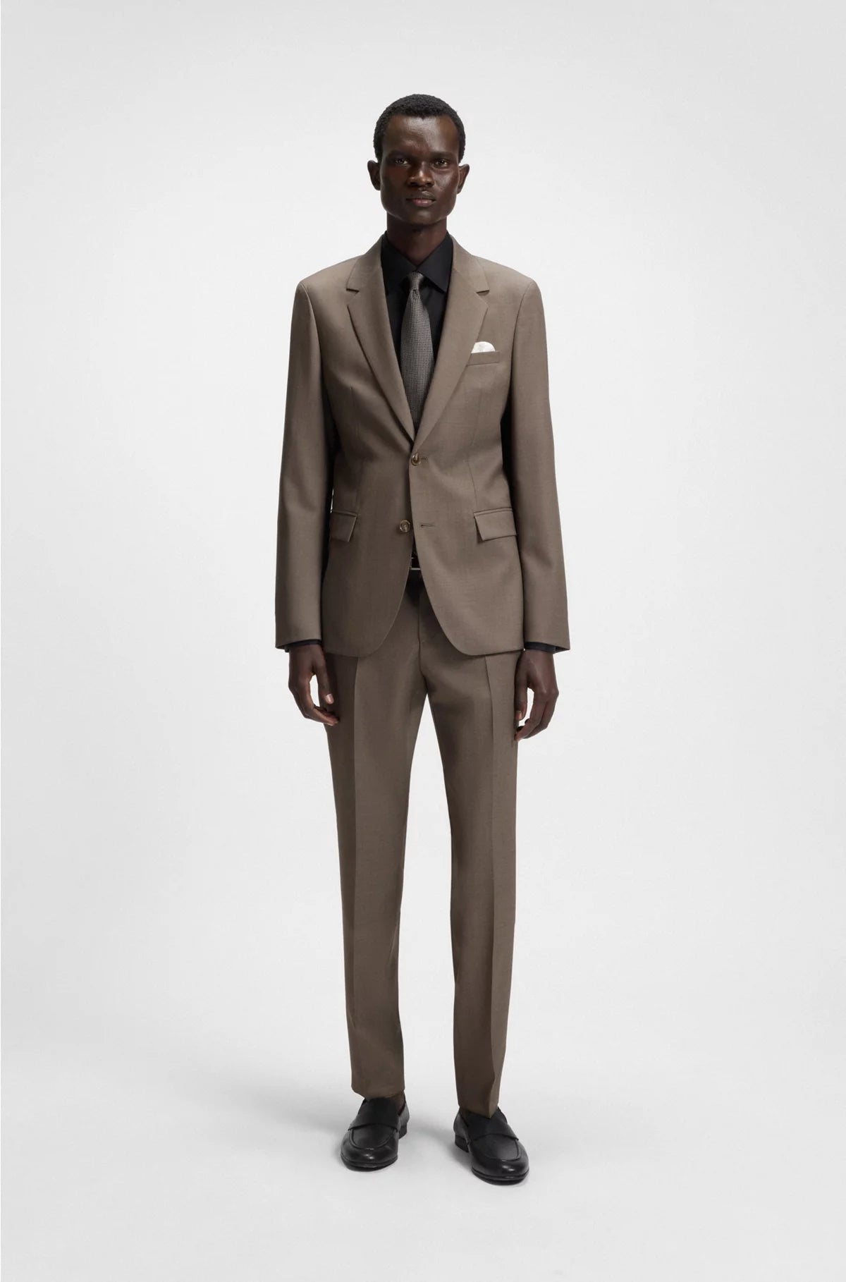 PENNY LOAFERS IN TUMBLED LEATHER