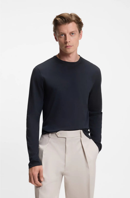 T-SHIRT IN MERCERISED COTTON