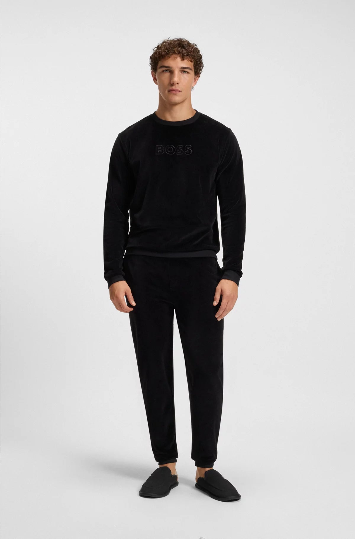 MICROFIBRE SLIPPERS WITH RUBBER SOLE