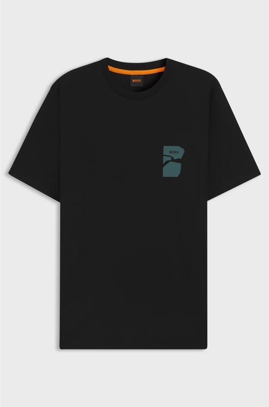 REGULAR-FIT T-SHIRT IN COTTON WITH PRINTED ARTWORK