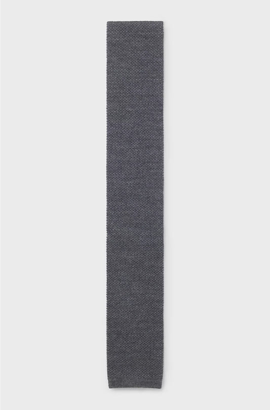 KNITTED TIE IN WOOL