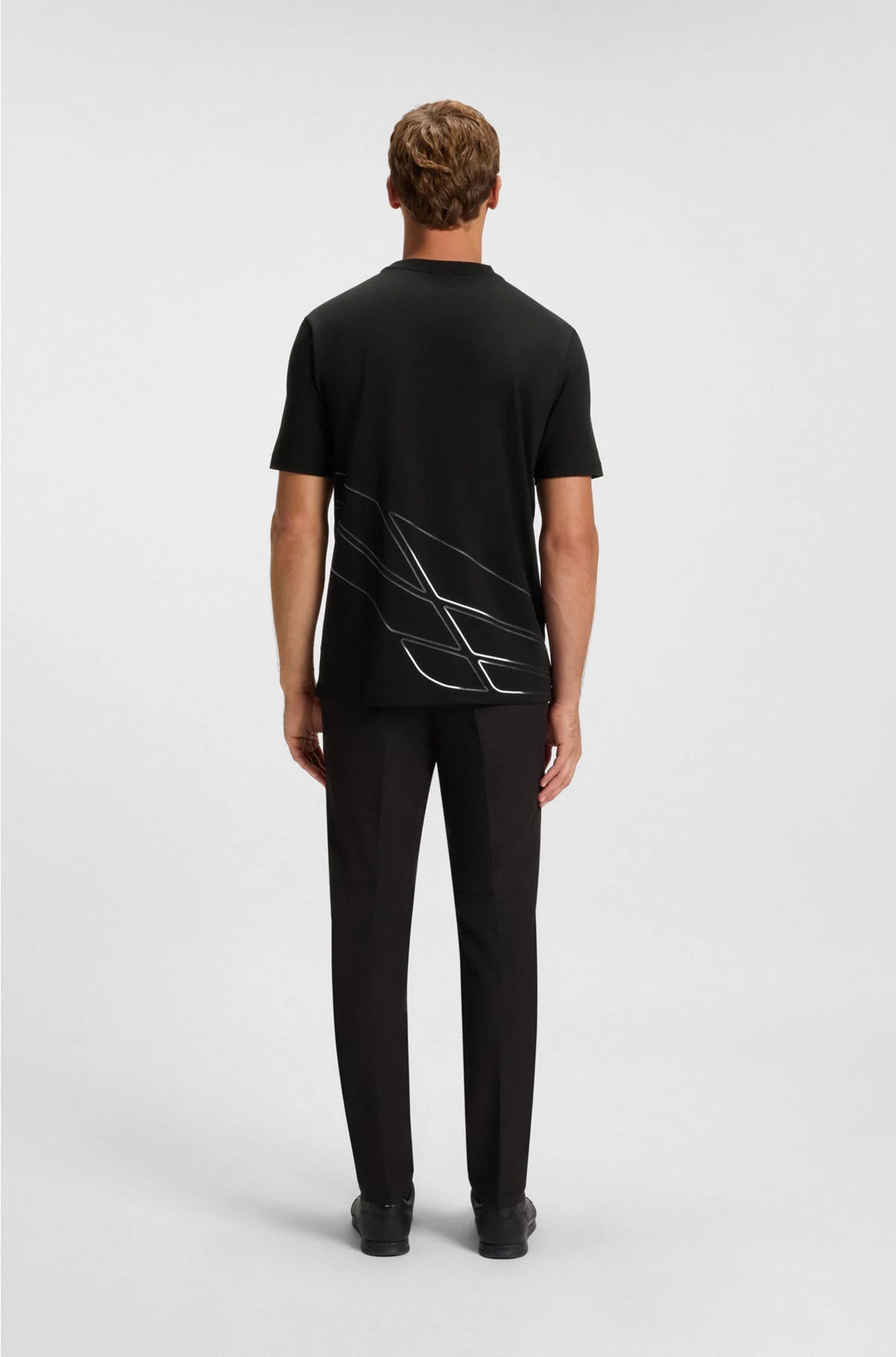 ACTIVE T-SHIRT IN MOISTURE-WICKING STRETCH PIQUE