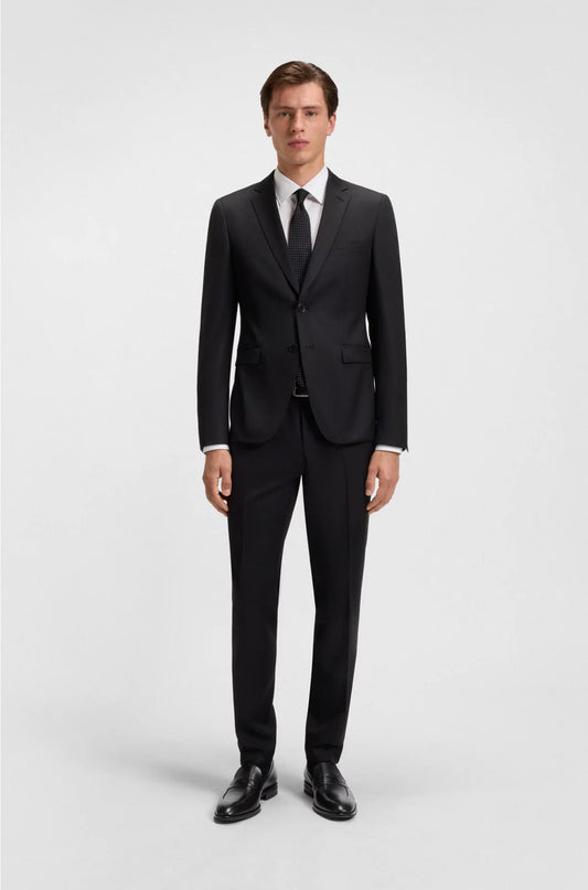 LEATHER LOAFERS WITH PENNY-STYLE TRIM