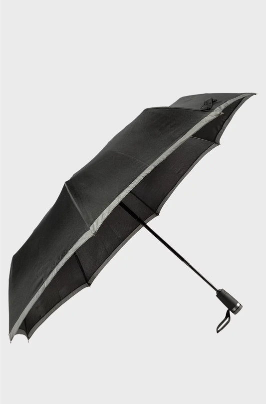AUTOMATIC-OPENING POCKET UMBRELLA WITH CONTRAST CANOPY EDGE