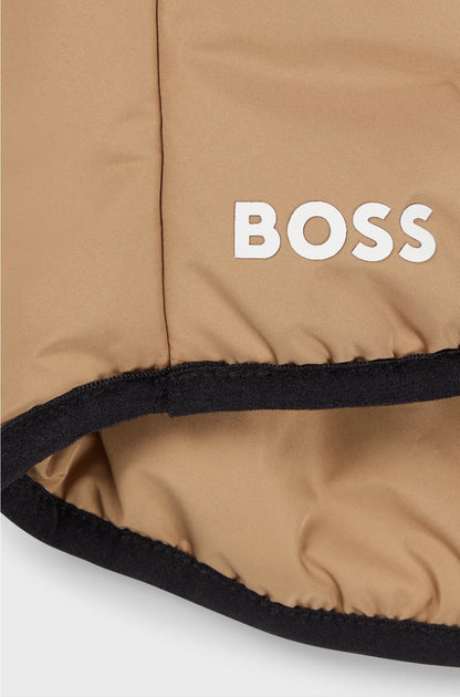 DOG LIGHTWEIGHT JACKET WITH LOGO DETAILING