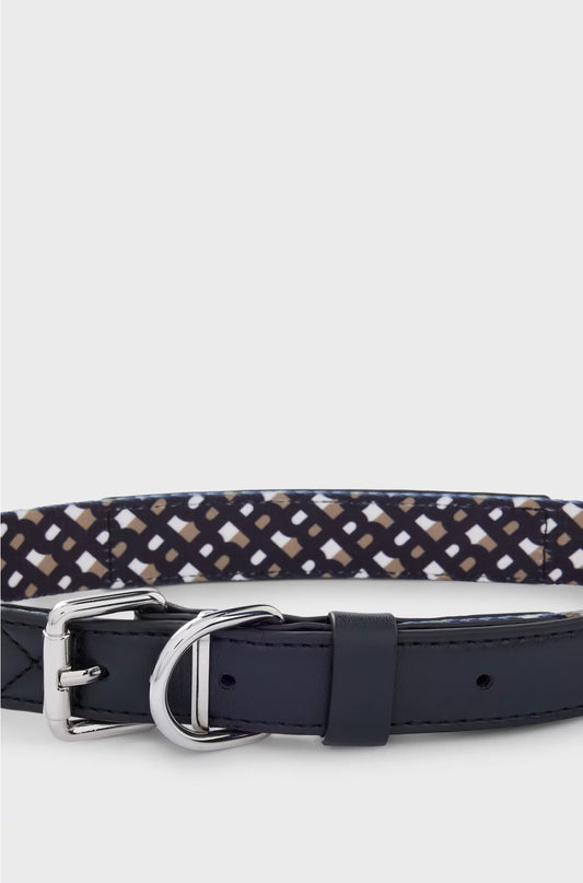 DOG COLLAR WITH METAL HARDWARE