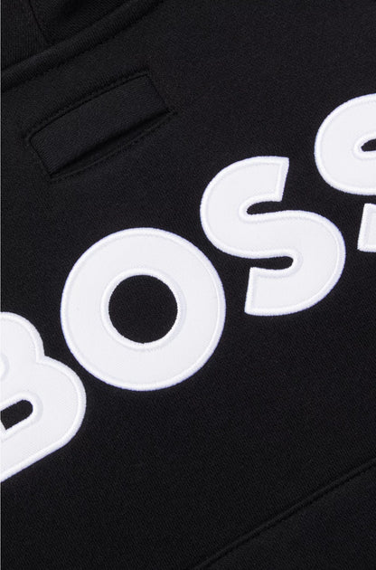 DOG HOODIE IN A COTTON BLEND WITH CONTRAST LOGO