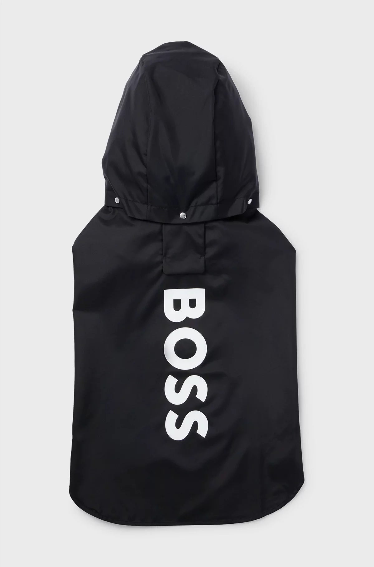 DOG RAINCOAT IN WATERPROOF FABRIC WITH CONTRAST LOGO