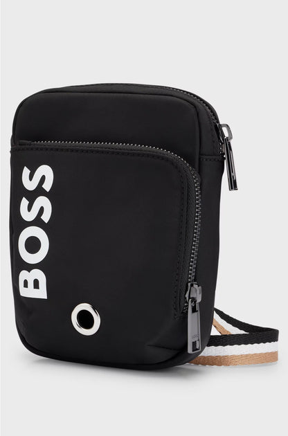 CROSSBODY DOG-WALK BAG WITH CONTRAST LOGO