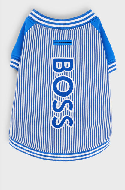 DOG BOMBER JACKET WITH EMBROIDERED LOGO