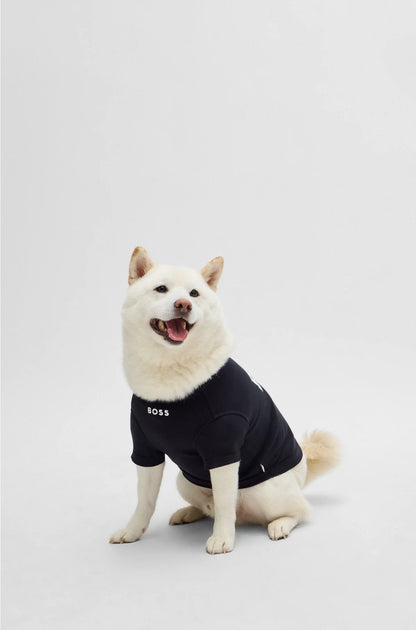 DOG T-SHIRT IN COTTON WITH LOGO PRINT